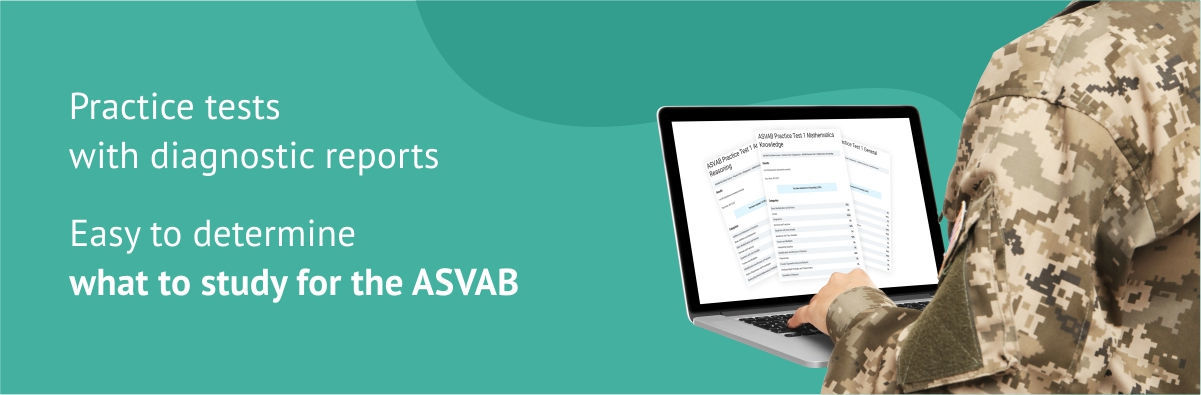 What to study - ASVAB Practice Tests with Diagnostics