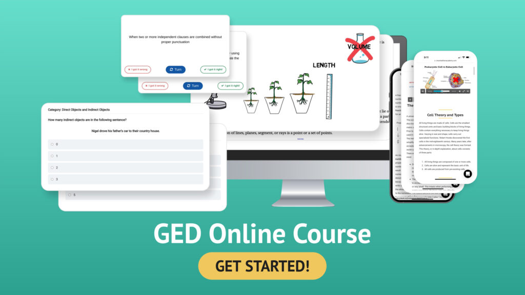 GED Online Course Get Started