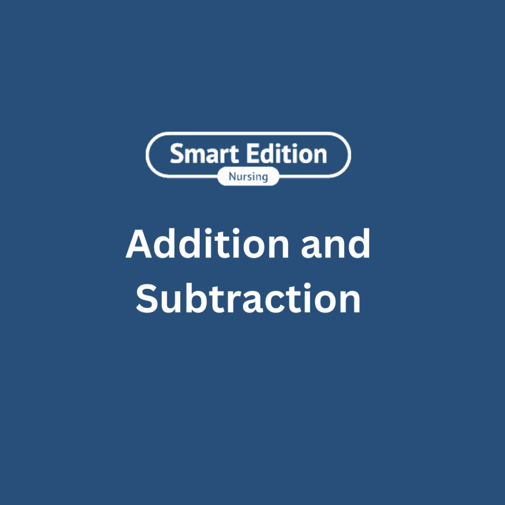 TEAS Test Addition and Subtraction for TEAS Math