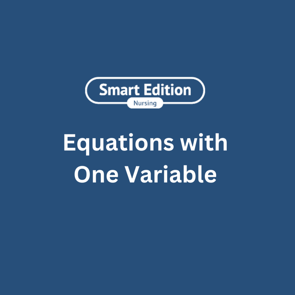 math TEAS 7 - Equations with One Variable