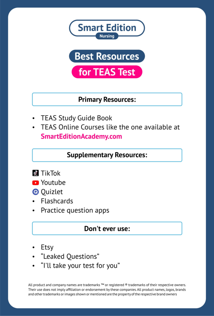 Best Resources for the TEAS Test Quizlet