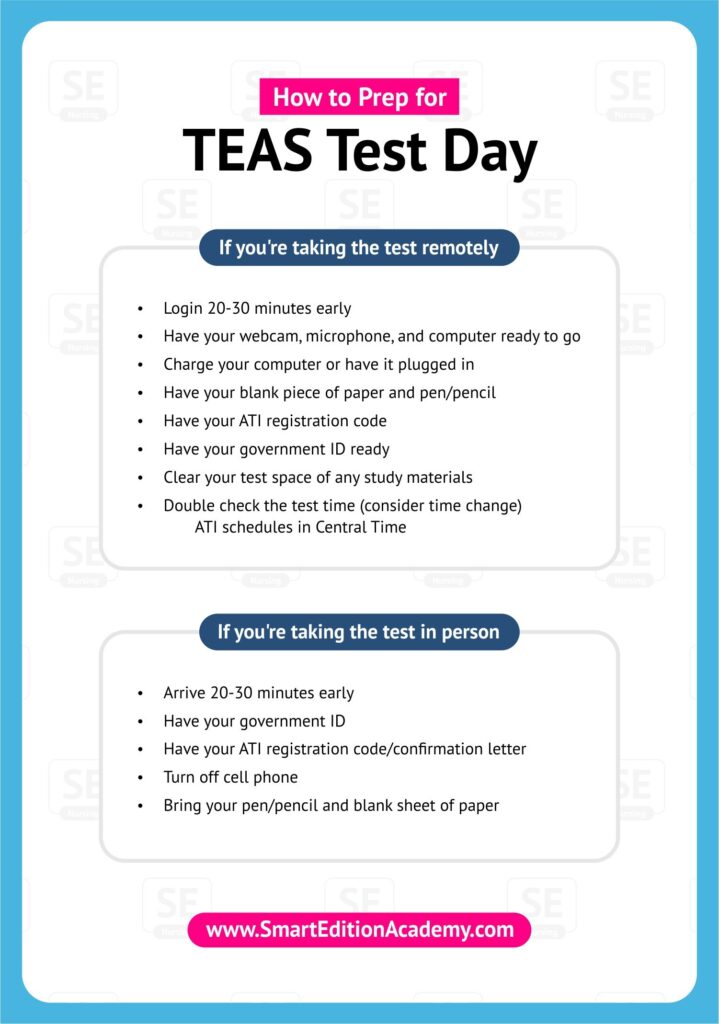 How To Prep For TEAS Test Day