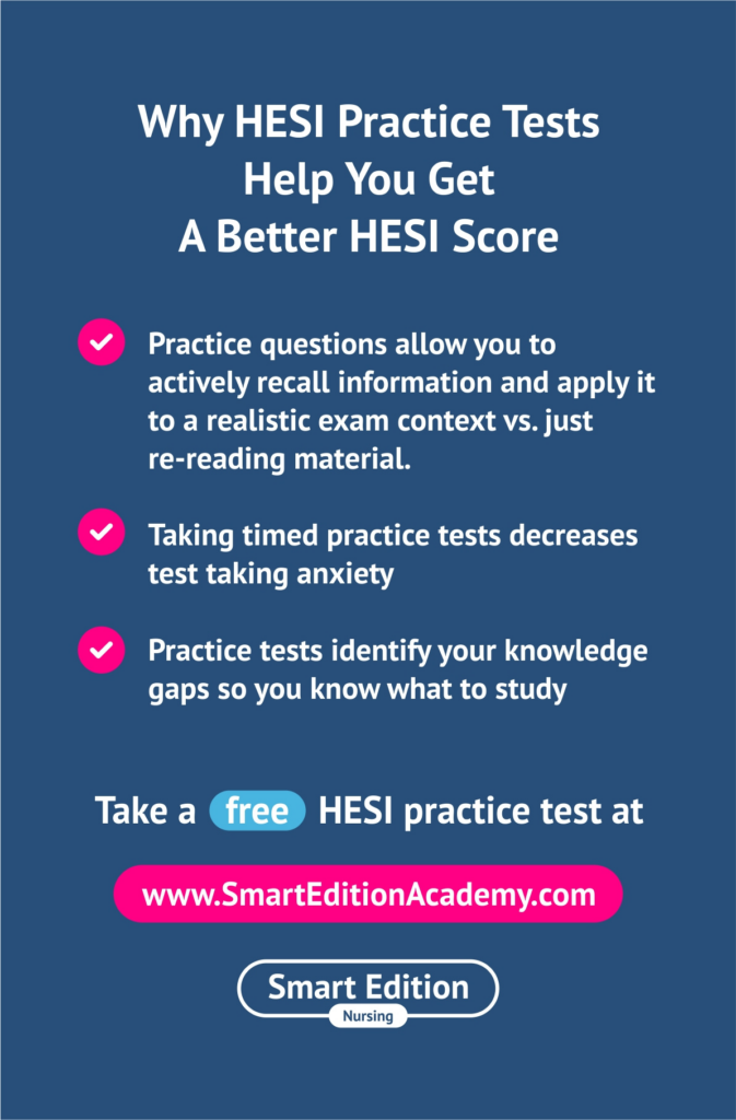 HESI Practice Questions